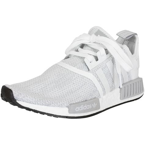 adidas nmd r1 damen grau weiß|adidas nmd r1 for sale.